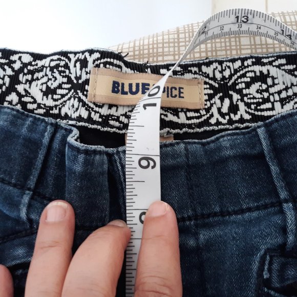 Blue Spice Jeggings Size 5 (Juniors) Elastic Waist - Picture 9 of 10